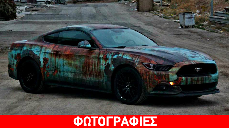Μία απίστευτη «σκουριασμένη» Ford Mustang